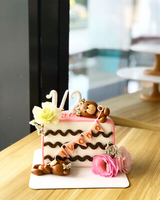 Baby Half Month Birthday Cake