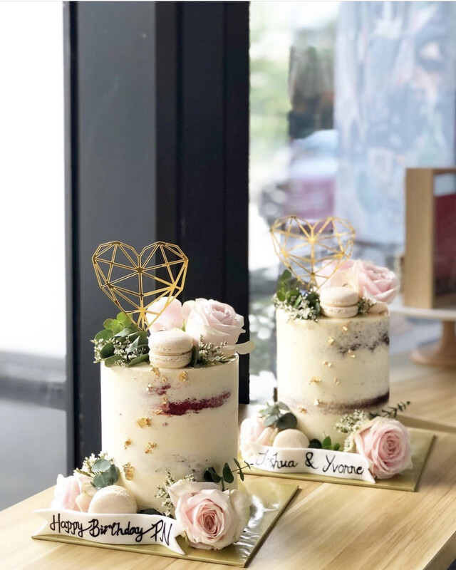 Naked Rustic Love Cake 1 (WhatsApp Order)