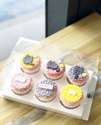 Pusheen Cat Cupcakes