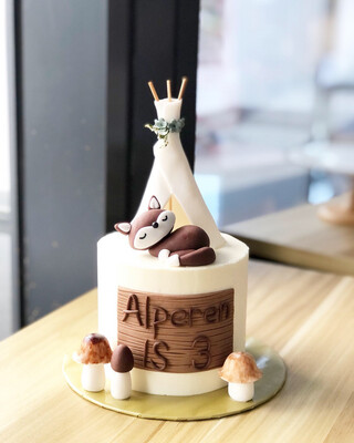 Animal Woodland Fox Cake 2