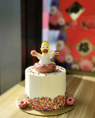 The Simpsons Cake