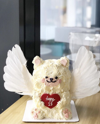 3D Love Bear Cake