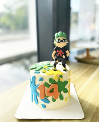 Inkling Boy Cake