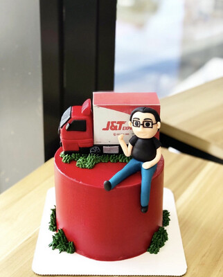 J&T Man cake