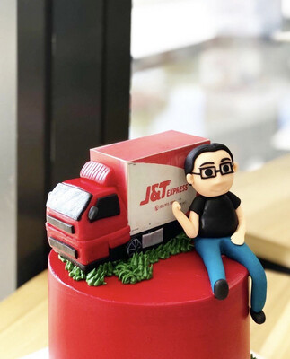 J&T Man cake