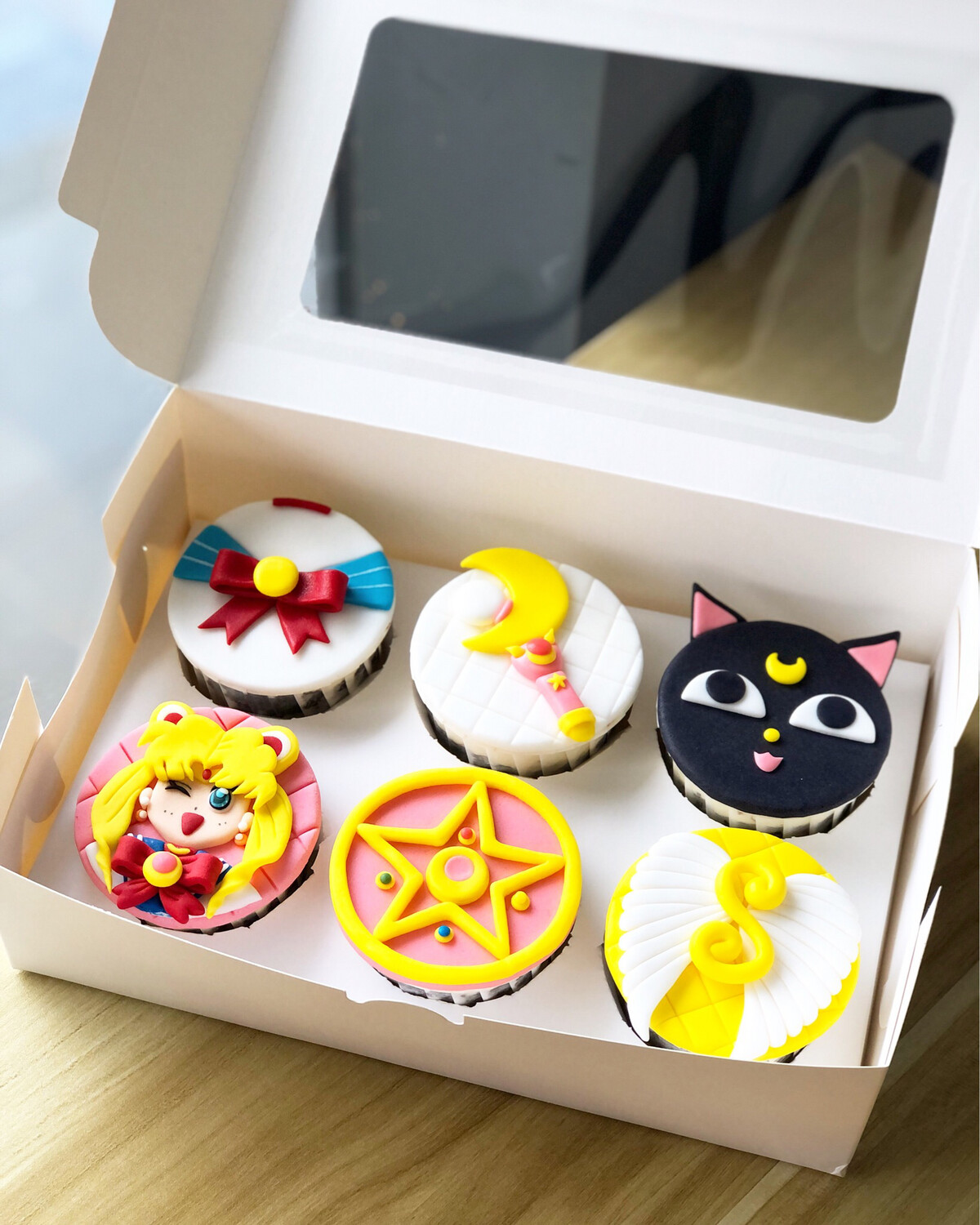 Sailor Moon Cupcakes