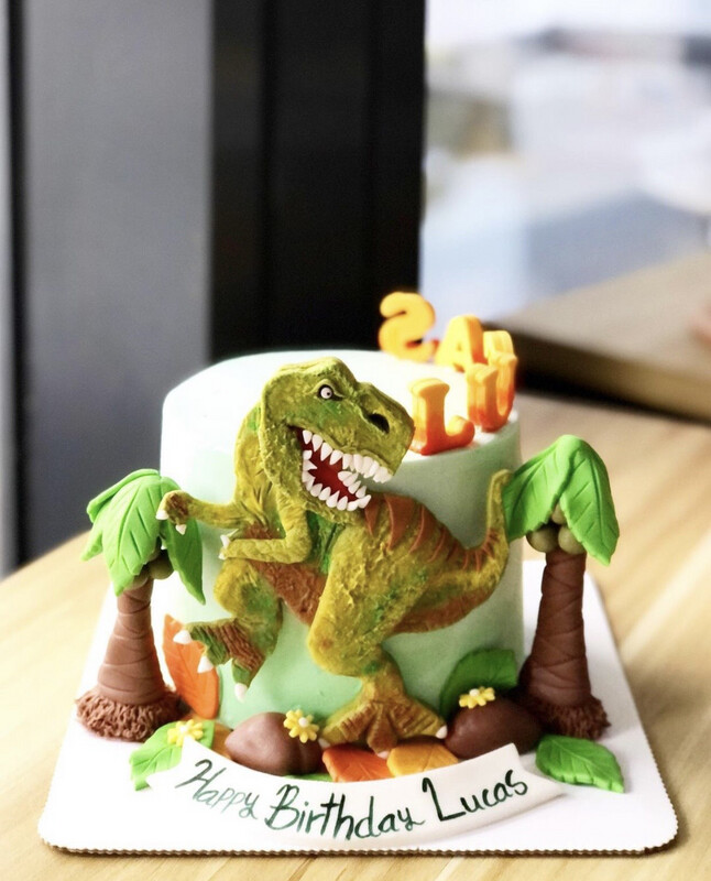 Dinosaur Cake 2 Dinosaur Cake 2