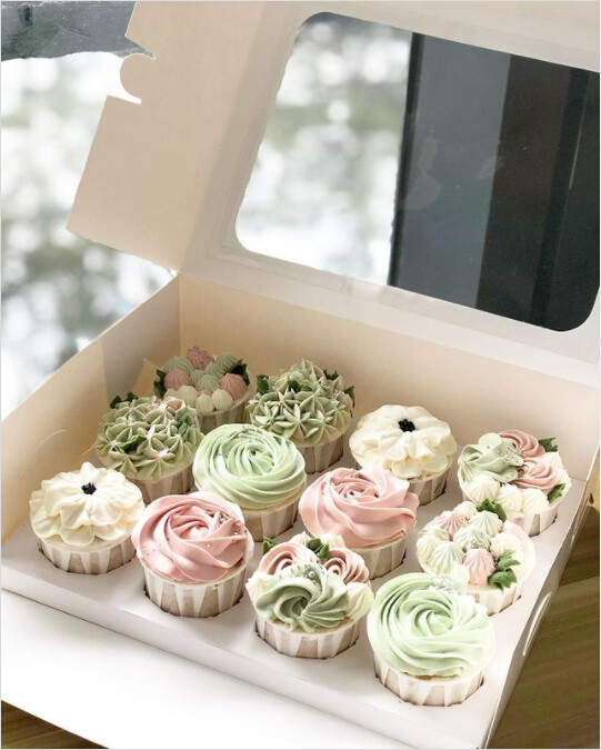 Pastel Buttercream Cupcakes (WhatsApp Order) 