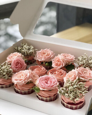 Garden Rose Cupcake 1 (WhatsApp Order)