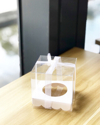 Transparent Box - Cupcakes (1 Hole)