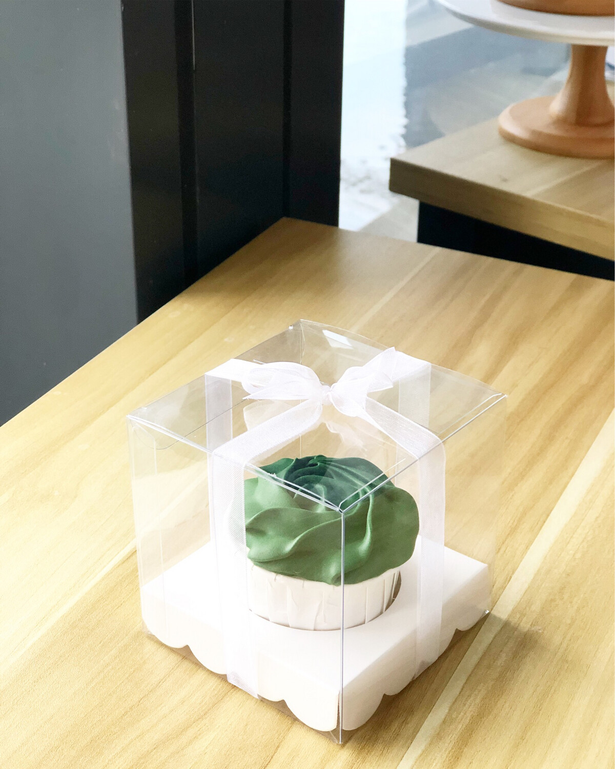 Transparent Box - Cupcakes (1 Hole)