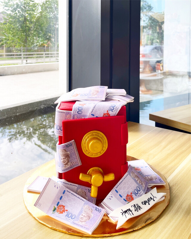 Money Safe Box Cake Money Safe Box Cake