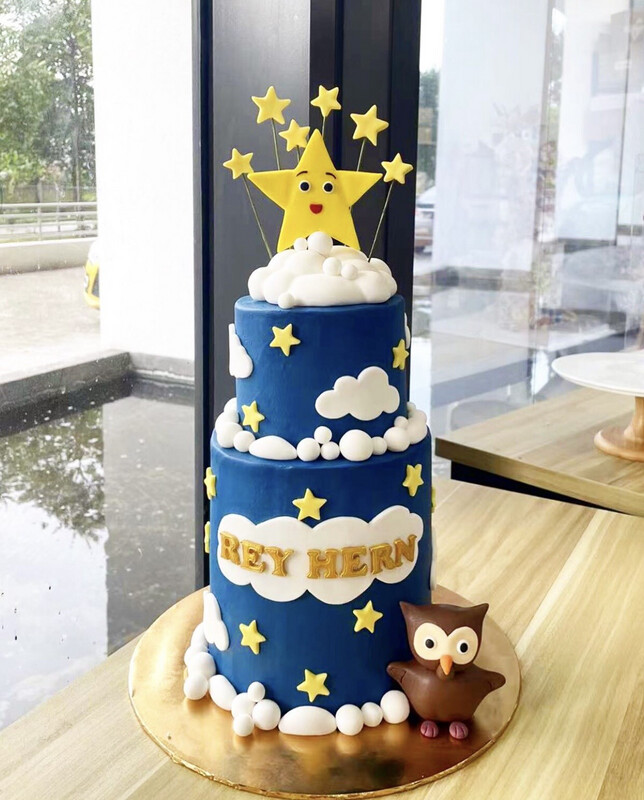 Baby Fullmoon 100days Cloud Stars In 2 Or 3 Tiers Baby Fullmoon 100days Cloud Stars In 2 Or 3 Tiers