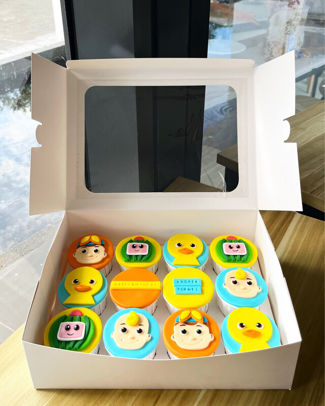 Cocomelon Baby Cupcakes