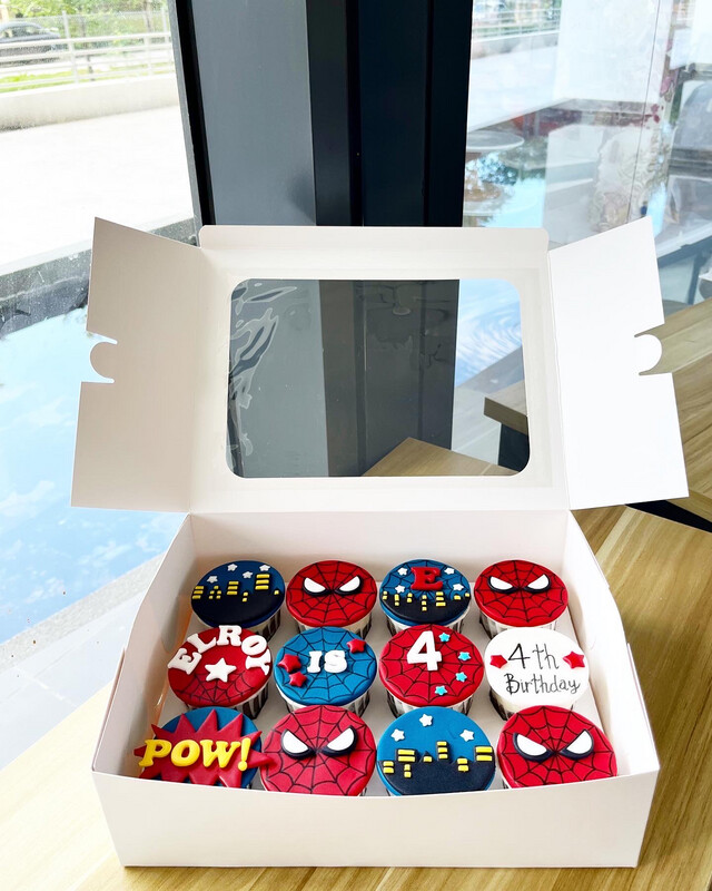 Marvel Avengers Superhero Cupcakes 5 Spiderman