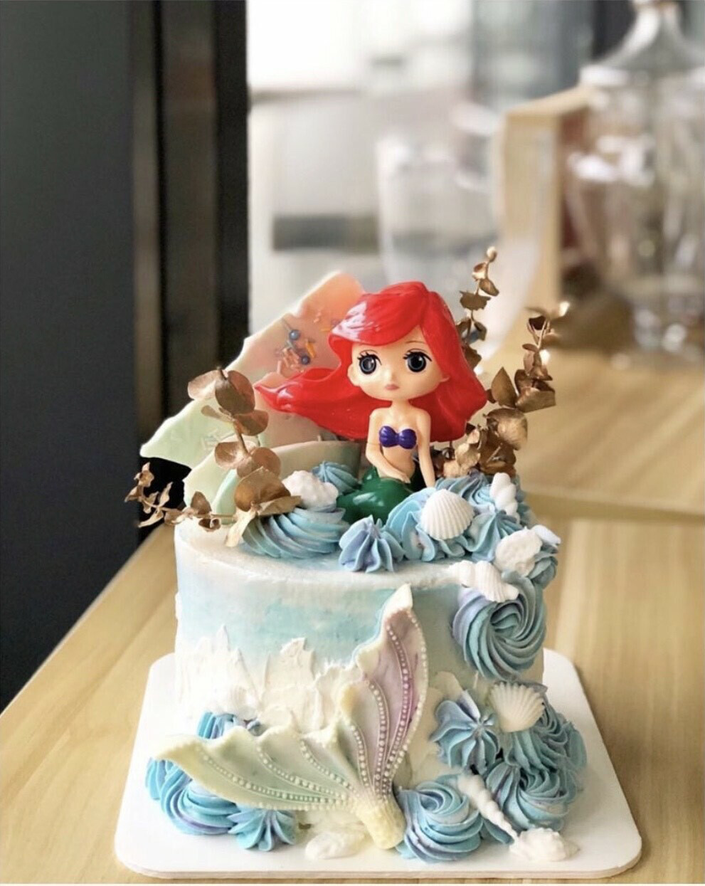 Disney - Mermaid Cake 2 (WhatsApp Order)