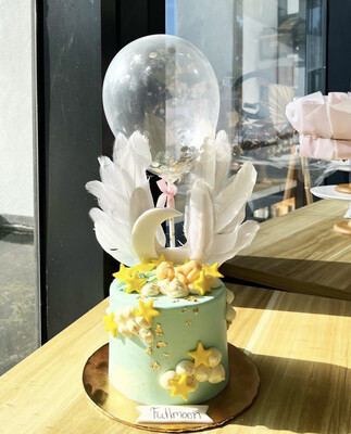 Baby Fullmoon 4 Moon Light Cake