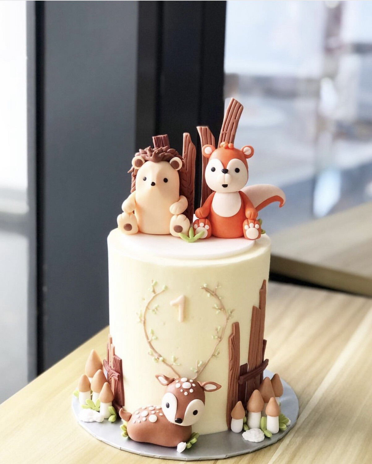 Animal Woodland Fox Cake 3