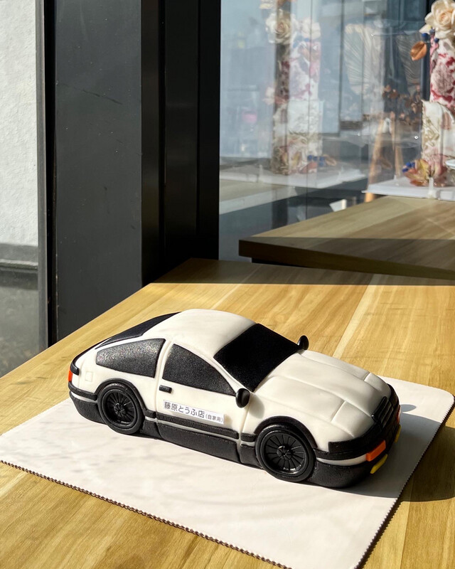 Car - 3D Initial D Car Cake Car - 3D Initial D Car Cake