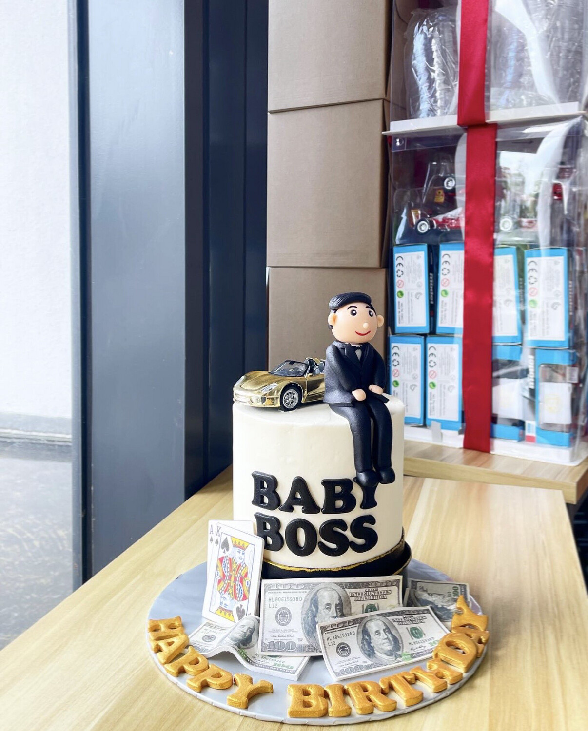 Dad / Father / Man Boss Money Cake