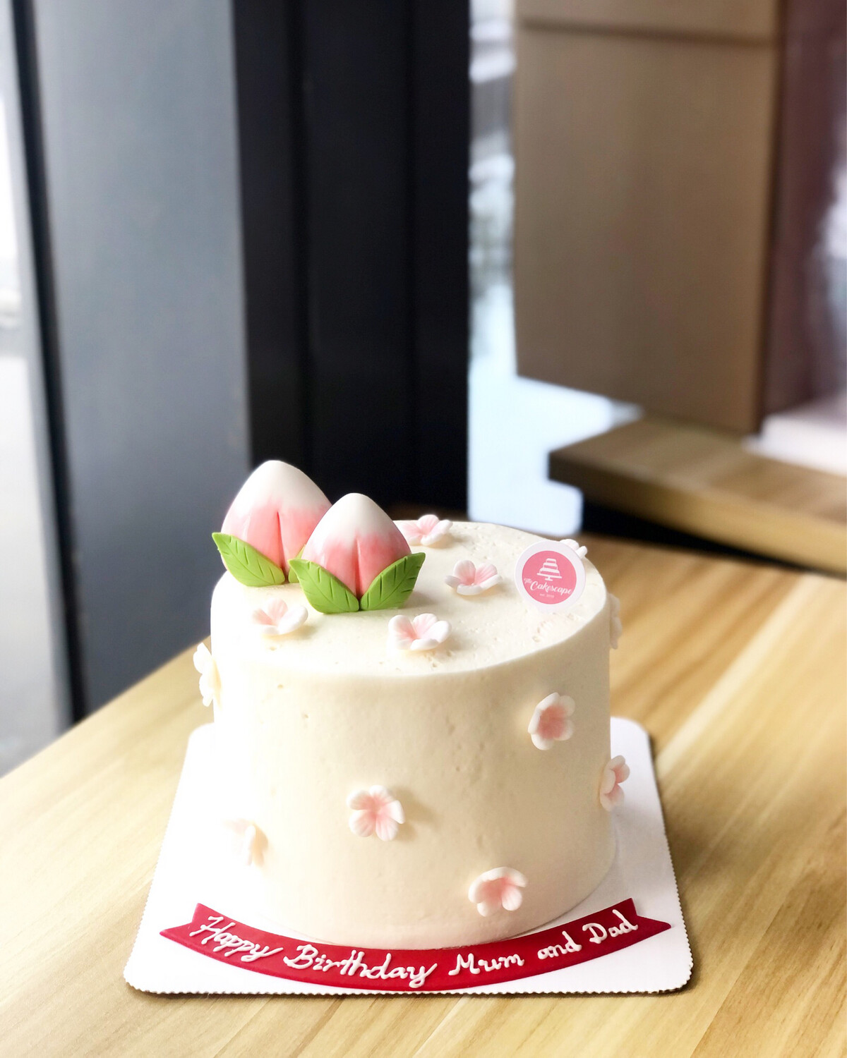 Chinese Shou Longevity Prosperity Cake 10