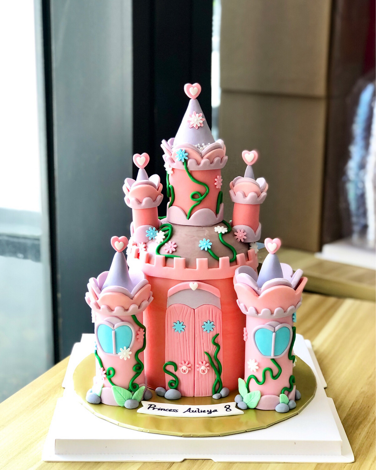 Disney - Castle Cake 3 - Princess (WhatsApp Order)