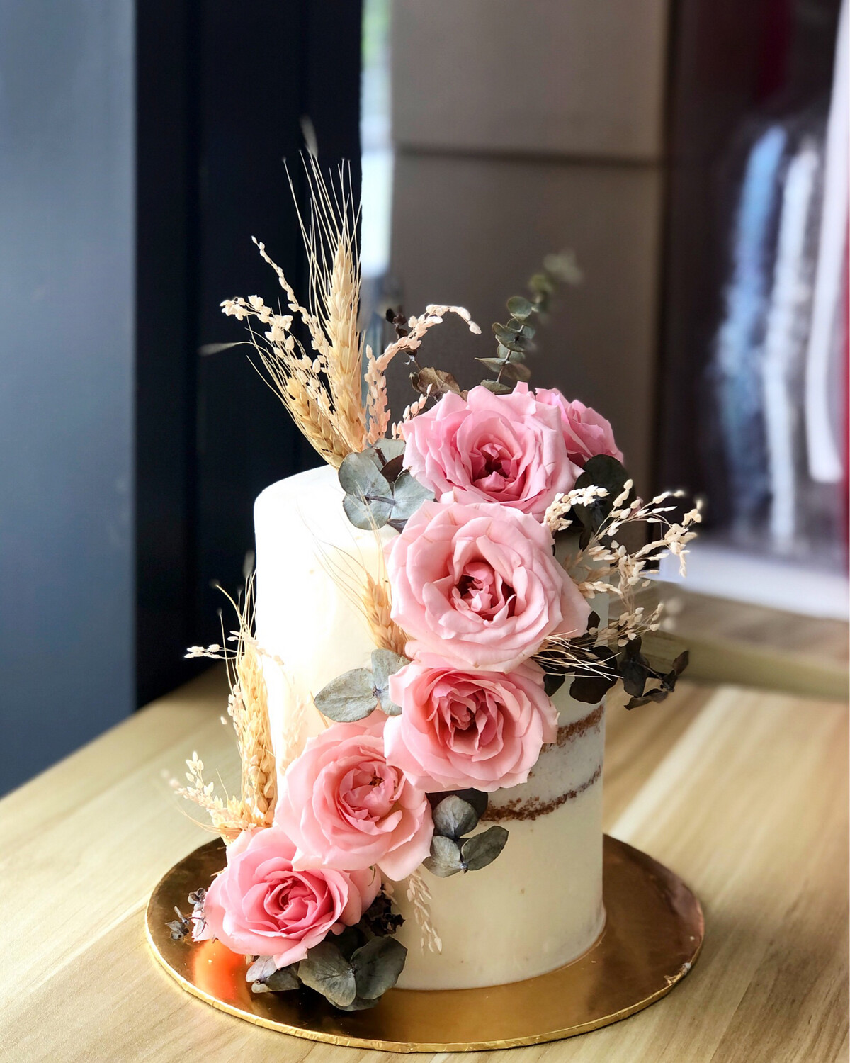 Naked Rustic Love Cake 3