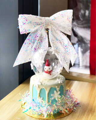 Festive - Christmas / Xmas / Snowman Snow Globe