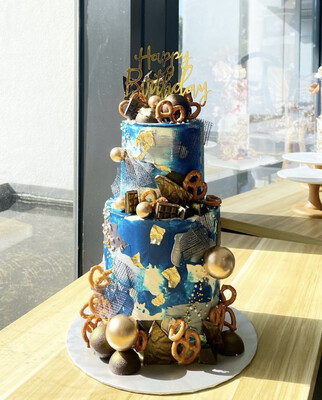 Netting in 2 Or 3 Tiers Cake