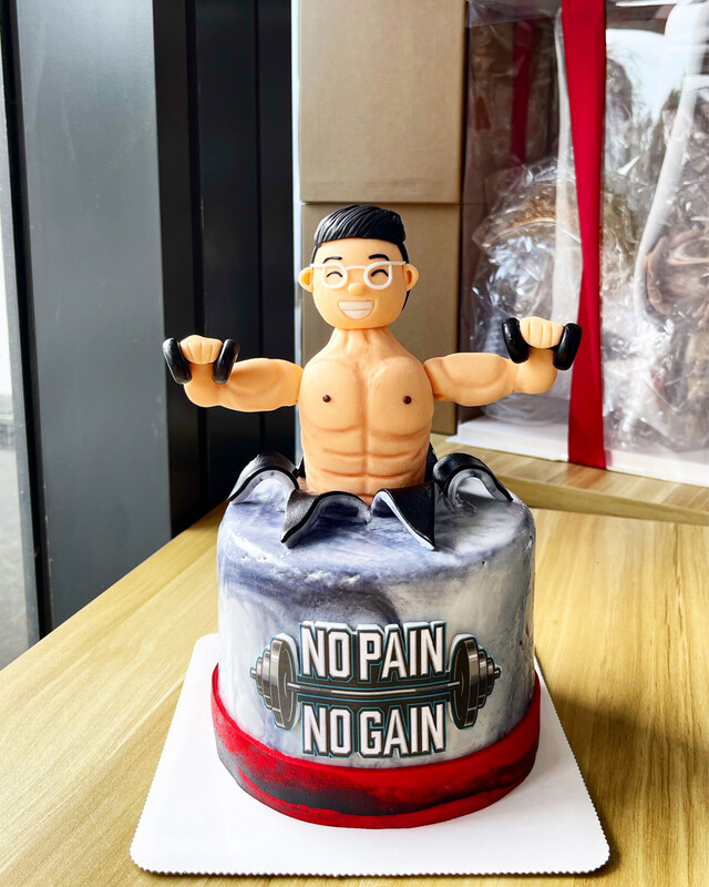 Gym Day Cake 4 Gym Day Cake 4