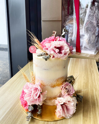 Naked Rustic Love Cake 2