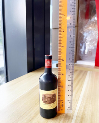 Topper - Alcohol Red Wine Bottle (dummy)