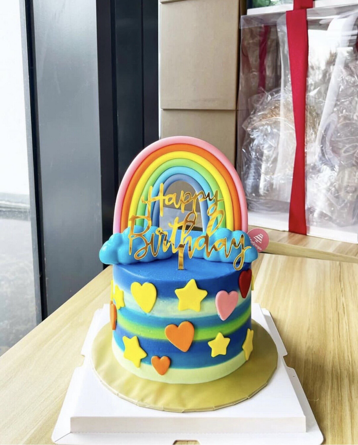 Baby Rainbow Cake 2