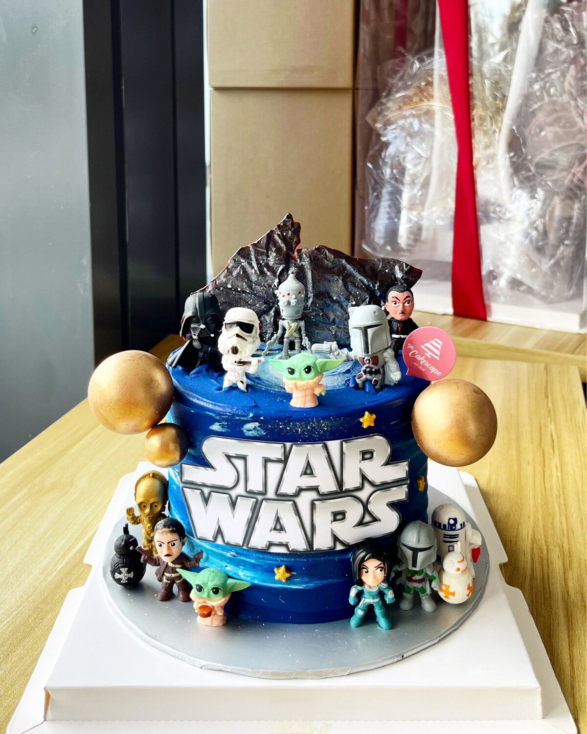 Star Wars Cake 3 Group