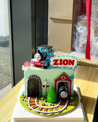 Thomas Train Cake 1