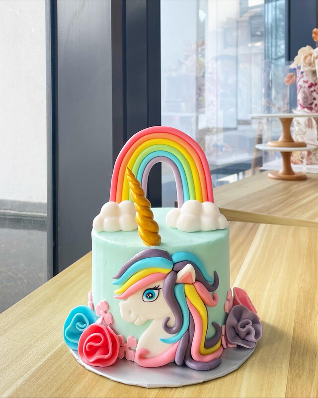 Unicorn Rainbow Cake 1 Unicorn Rainbow Cake 1