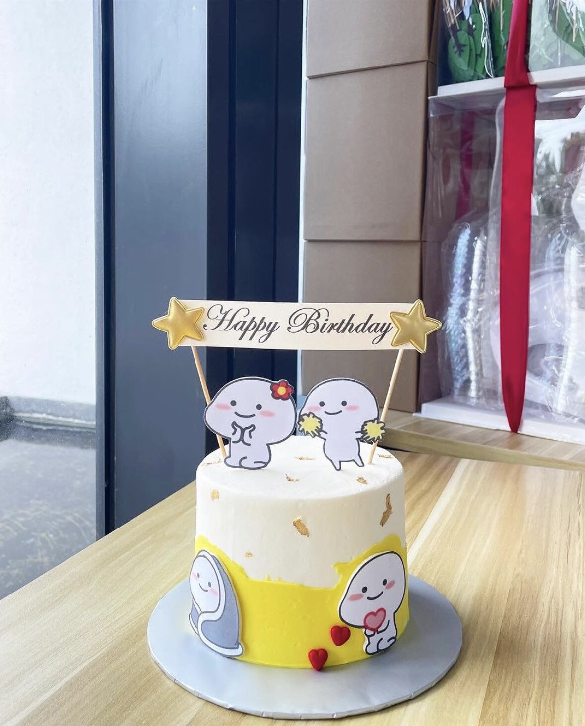 Emoji Sticker Cake