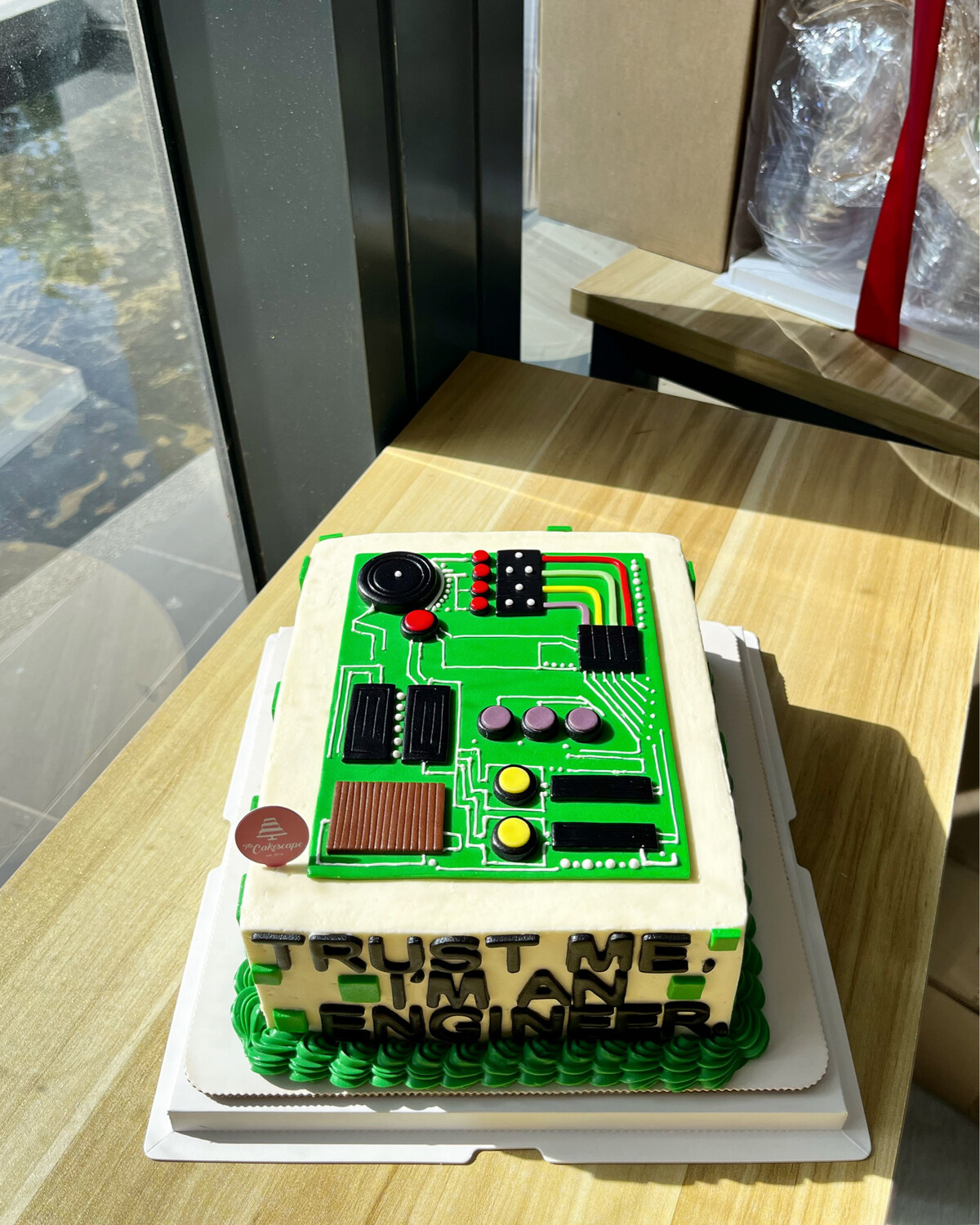 Computer - Electrical Circuit Board Cake