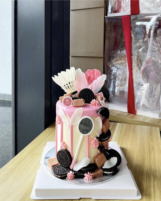 Badminton Cake 1