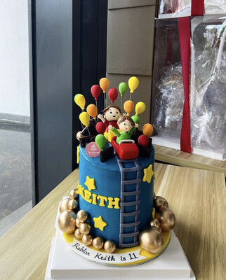 Roller Coaster Cake 1