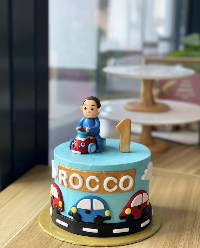 Baby Fullmoon 17 Riding Car Cake Baby Fullmoon 17 Riding Car Cake