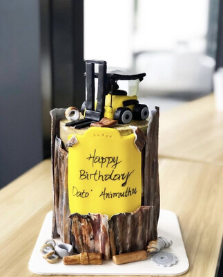 Construction Cake 1