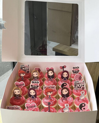 Standee Cupcakes - Blackpink / Black Pink 1