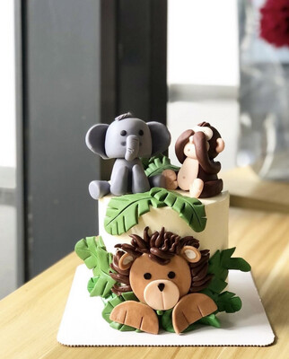Animal Safari Jungle Cake 12