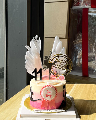 Ballet Ballerina Cake 1