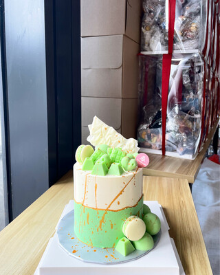 Green Coco Cake