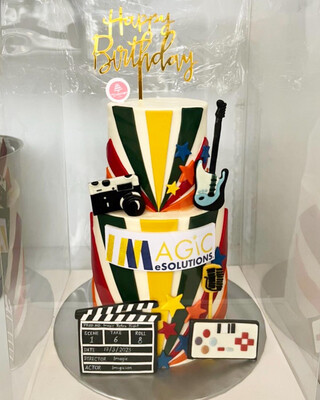 Corporate Cake - IMagic ESolution - Disco