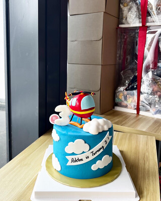 I’m A Plane Pilot Cake 10 Helicopter