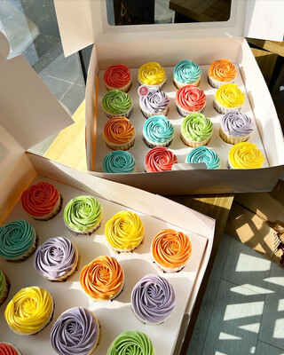 Pastel Buttercream Cupcakes 3