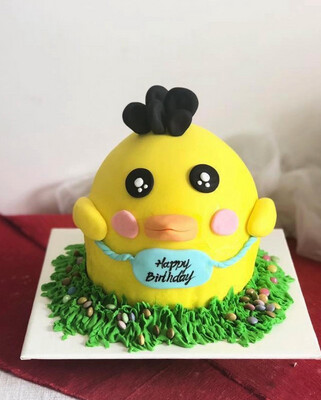 Animal Chicken Chick Cake